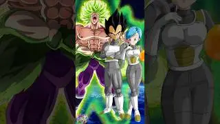 Vegeta Family VS Broly 