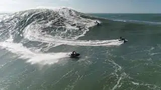 WAVES @ PORTUGAL Nazare ULTRA WIDE 21:9 format reUPLOAD -watch at movie MODE view @ youtube player
