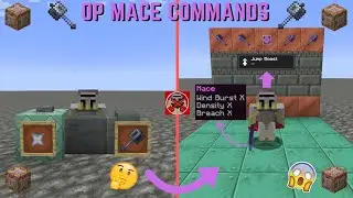 Command Block Tutorial #244: OP Mace Commands in Minecraft (1.21+)