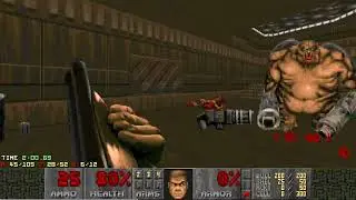 Doom 2 - No Rest For The Living - Map 02 (The Pain Labs) UV-Tank in 5:06