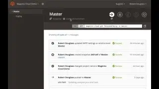 Demonstrating Variables on Magento Cloud
