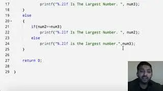 Lecture 7   Which Number is Greater in C Language Program