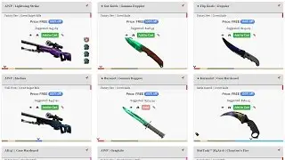 So You Want CSGO Skins For FREE? Well Here's A New Site!