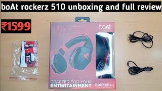 Unboxing of boAt rockerz 510 and full review 🔥|best gaming headphone| secret Box