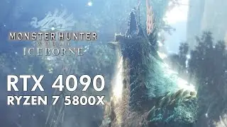 RTX 4090 | TEMPERED ZINOGRE - MONSTER HUNTER WORLD: ICEBORNE - 4K - No DLSS, Max