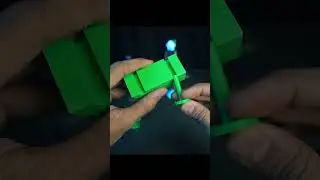 3D Printed Toy Balloon Car  #3dprinting