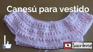 Canesú para vestidos de niñas