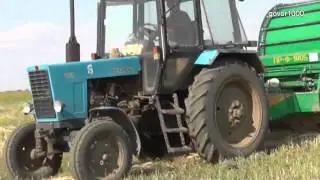 Заготовка сена.  Лозное  Лето 2014. Hay preparation.  Summer 201 4.