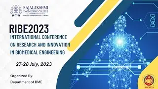 International Conference RIBE2023 at REC, Chennai on July 27 & 28 2023.