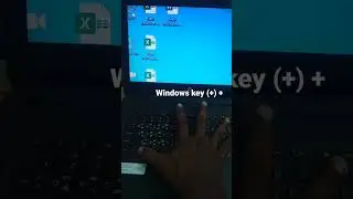 Desktop Zoom Using Keyboard 