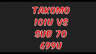 Takomo 101U vs Sub 70 699U. #BudgetBattles