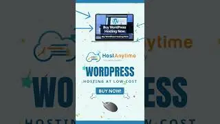 HostAnyTime WordPress Hosting at low-cost grab now
