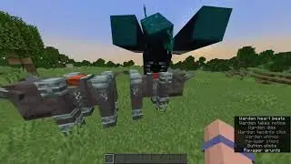 So when you summon a warden riding a mob, this happens minecraft
