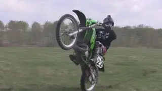 Обзор Kawasaki KDX200SR & Test Drive