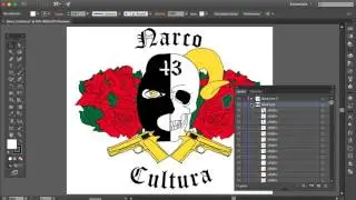 Illustrator: Using Layers