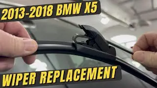 2013-2018 BMW X5 Wiper Blade Replacement | BMW X5 F15