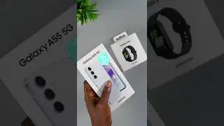 Samsung Galaxy A55 & Galaxy Fit 3 ASMR Unboxing