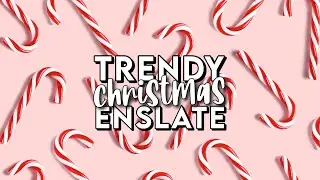 CHRISTMAS ENSLATE TEMPLATE FREE