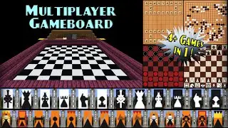 How to Build Playable Gameboard for Shogi Go Chess & Checkers | Minecraft Bedrock Tutorial | MCPE