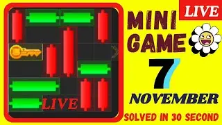 7th November Hamster Kombat Daily Mini-Game Puzzle Solved