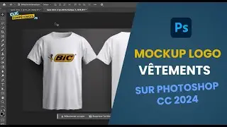 Incruster un logo en Mockup sur des vêtements - Cours Photoshop intermédiaire