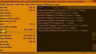 DataTables   Server side Processing in Laravel using Yajra