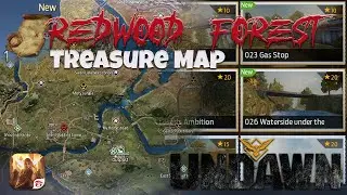 Redwood Forest Treasure Map, Garena Undawn - (Live Recap)