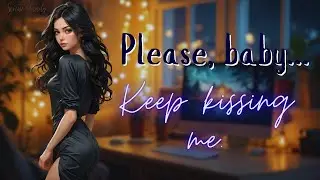Needy GF Plays With You and Distracts You From Work 💻💋| F4A (Kisses)(Clingy/Cute)(Sleep-aid)