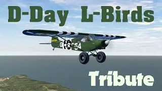 D-Day L-Birds Tribute - #XPlane Mobile - @MakisAviation