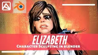 Elizabeth Fanart in Blender 2.81