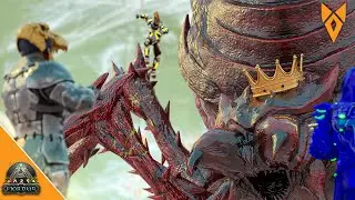 Taking Down Alpha BroodMother With the Monarks! - Ark: Fjordur (Monarky S2E26)