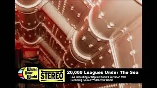 20,000 Leagues Under The Sea Narration Live Audio Recording 1989