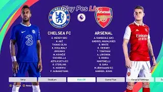 PES Match - Chelsea vs Arsenal - Premier League 2022/23 - PC Gameplay