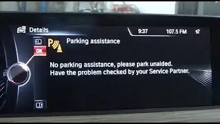 BMW PDC not working , wiring problems. Where are they and how to fix them.