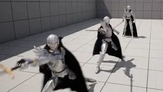 UE5 Berserk Souls - more animations