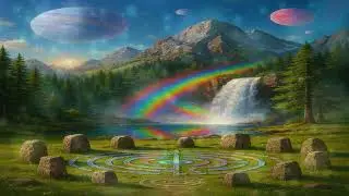 528Hz & 741Hz Labyrinth of Compassion Frequency - Expanding Consciousness Heart Meditation