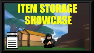 Item Storage Showcase | Things That You Can't Put In It, How To Use It and more | Project XL| Roblox