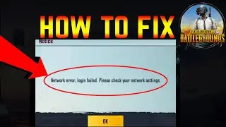 How to Fix PUBG Mobile Network Error, Login Failed. | Login Failed BGMI | Android Data Recovery