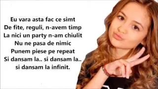 Iuliana Beregoi - Fac ce simt (Versuri/Lyrics)