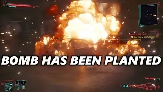 Random NPC has bomb planted in his car - Cyberpunk 2077 random event