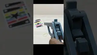 How to make Rubber Band Gun || 3D printed #3dprintedtoys #rubberbandgun