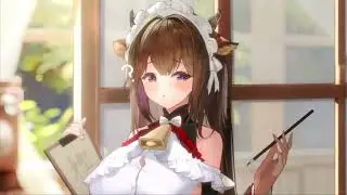 Azur Lane: IJN Kashino L2D Skin [Maid for Mayhem] Receive Animation (Only Animation)