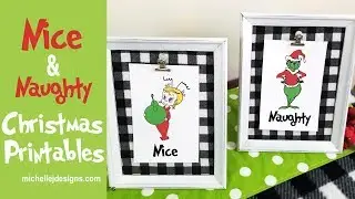 Dollar Tree Frames and Printables
