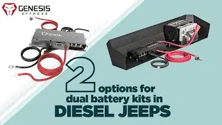 TWO Options for Dual Batteries in a Diesel/392 Jeep