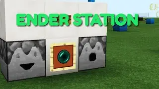 How to make a ENDER STATION|MINECRAFT BEDROCK EDITIONS|