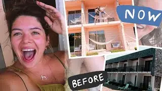 we're back on the vlog bby! + tripping to the most vibey motel