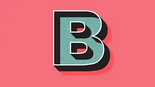 Retro typhography adobe Illustrator