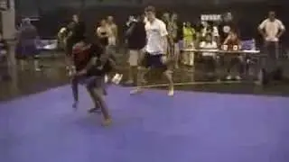 Ann Wongkhamma defeats man @ S.E.A. Games 2007