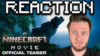 Minecraft Content Creator Reacts To The Minecraft Movie Teaser...