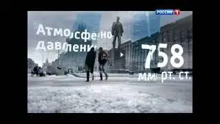 Прогноз погоды Вести-Москва. Январь, Облачно с прояснениями. (Т/К Россия 1 2015)